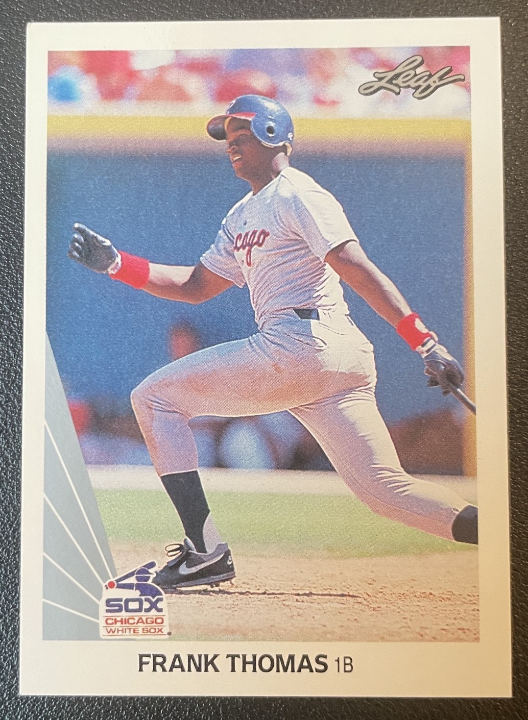 1990 Leaf Frank Thomas RC Rookie #300 White Sox HOF Sharp Clean