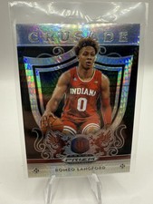 2019 Prizm Draft Picks Romeo Langford Prizm Hyper /75 RC Crusade Indiana BOS