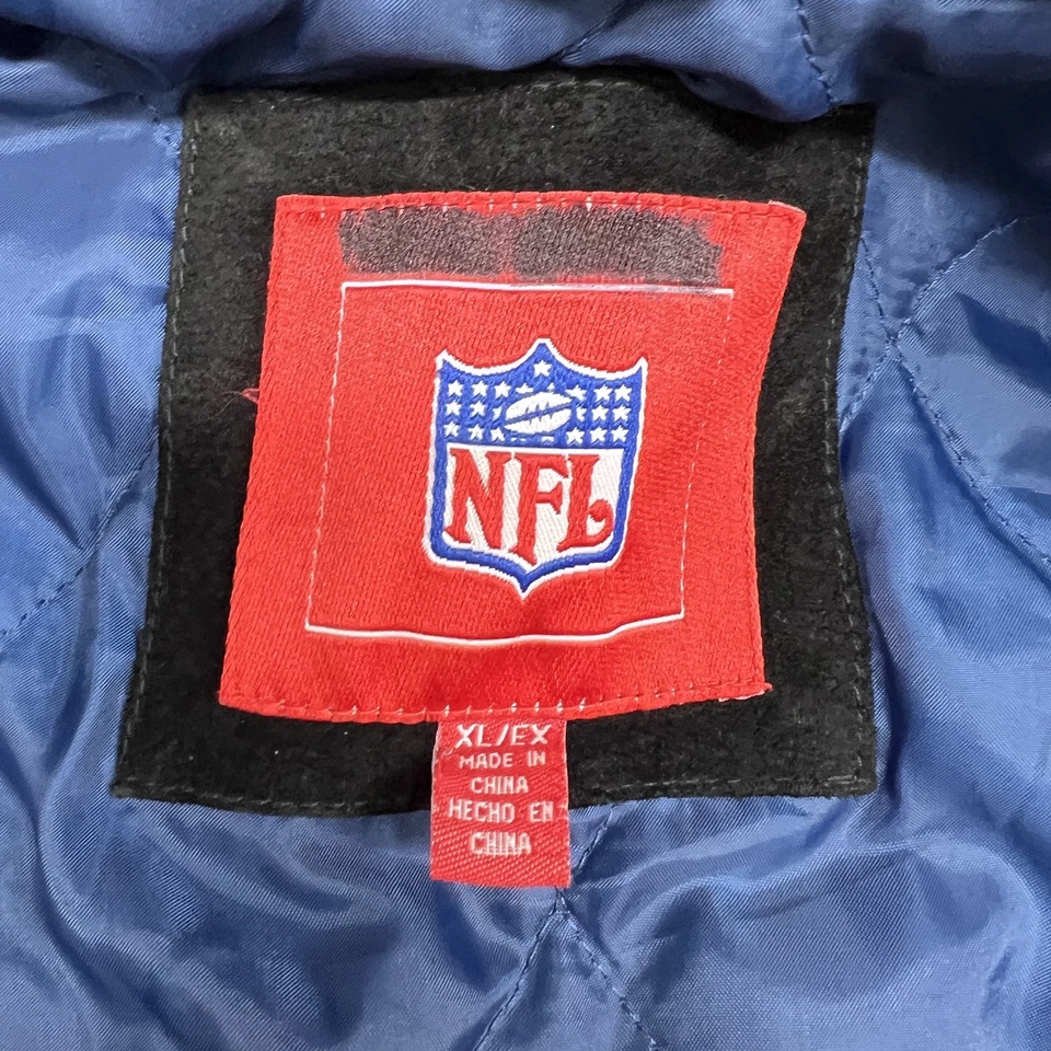 Vintage Jacksonville Jaguars Jacket Mens XL NFL Football Super Bowl XXXIX G-III - Image 4 of 4