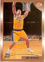 1998-99 Topps #212 Sam Jacobson RC - BSK