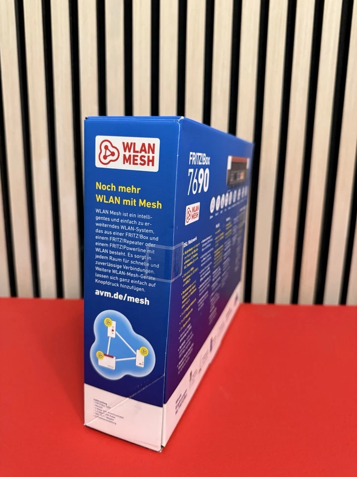 AVM FRITZ!Box 7690 Router DSL Router WLAN Modem Wifi 7 Mesh DECT Smart Home Neu - Bild 4 von 4