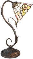 Tischleuchte Tiffany LumiLamp 5LL-5920 32X20X48 Cm E27 Max 1X60W Multi