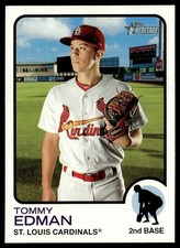 2022 Topps Heritage Tommy Edman St. Louis Cardinals #143