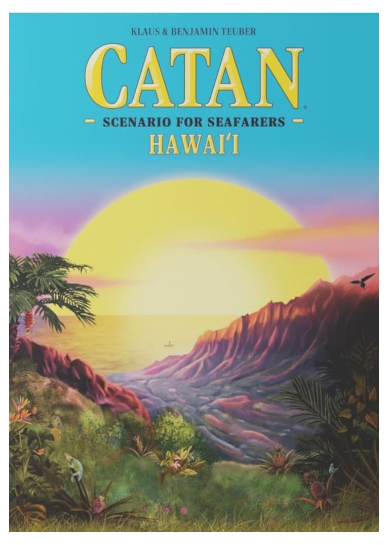 Настольная игра CATAN Studio Catan Hawaii Scenario для 10+ 3-6 игроков в возрасте 75 лет