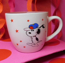  Snoopy Tasse Golf Porzellan    