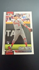 Cesar Prieto 2026 Topps Series 1 Base #95 - St Louis Cardinals (RC)
