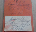 Vintage late 1930's 19TH Infantry Schofield Barracks football play book program — photo 9