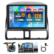【8 Core 6+128GB】 Android 15 Car Stereo for Honda CRV 2002-2006 wit