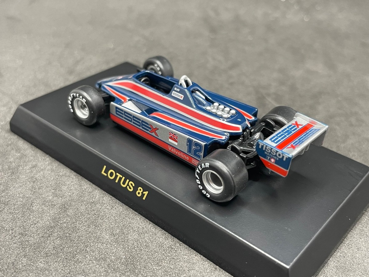Kyosho 1/64 Classic Team Lotus collection Lotus 81 #12 Diecast Kyosho 1/64 Classic Team Lotus collection Lotus 81 #12 Diecast