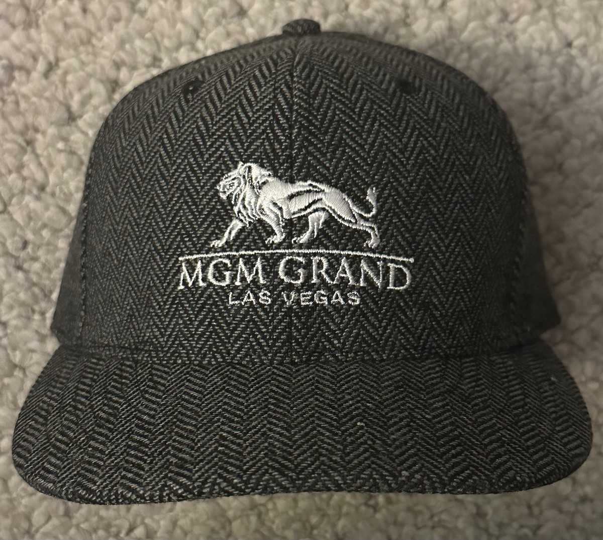 MGM Grand Hotel Casino Las Vegas Nevada Logo Hat Cap NEW
