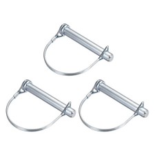 3Pack of Shaft Locking Pin 12mmx80mm Coupler Pin for Farm Trailers Lawn Arch