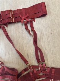 Bordelle Signature Strap Suspender size small Xx 1396