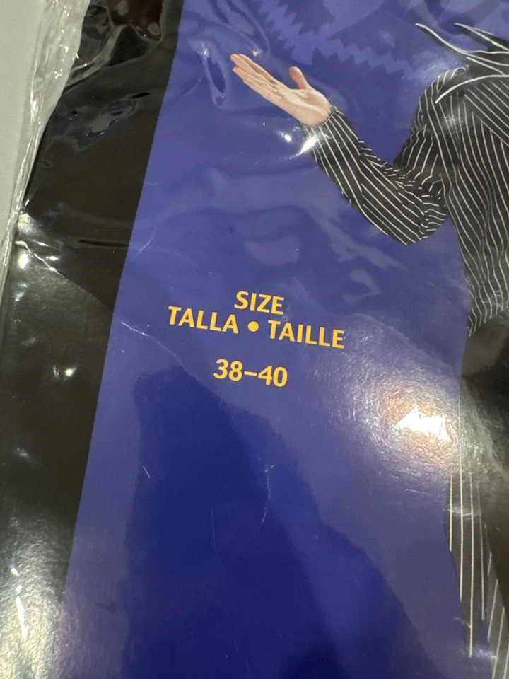 Disfraz de miedo Jack Skellington adulto - disfraz - adulto talla 38-40 Foto 2 de 4