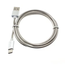 3ft Metal USB Cable Type-C Charger Cord Power Wire USB-C Fast for Smart Phones