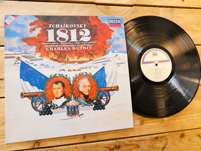 TSCHAIKOWSKY 1812 CHARLES DUTOIT MONTREAL LP 33T VINYL NM COVER NM DECCA 1986