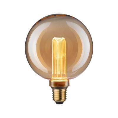 Paulmann Inner Glow Edition LED Globe Arc 3,5 W E27 1800 K Goldlicht Rauchglas