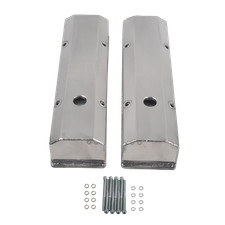 Fabricated Tall Valve Covers 14 Billet Rail For 1958-86 Chevy Sbc 350 383 400 Fabricated Tall Valve Covers 14 Billet Rail For 1958-86 Chevy Sbc 350 383 400