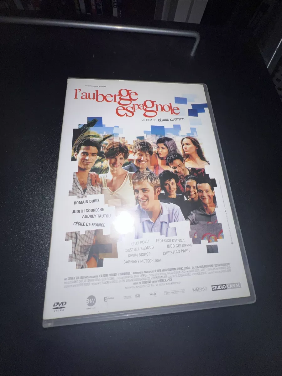 L'Auberge Espagnole - 2 DVD - Romain Duris - Cecile Of France - Judith  Godrèche