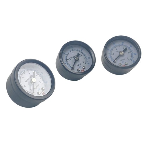 0-30/70/140 PSI Air Compressor Pressure Gauge 40mm Face Axial Mount G1/8" - Picture 2 of 16