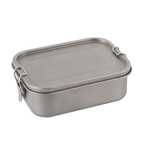 Pure Titanium Bento Dinner Box Leak-Proof Lunch Box Containers for Camping Home - Afbeelding 16 van 17