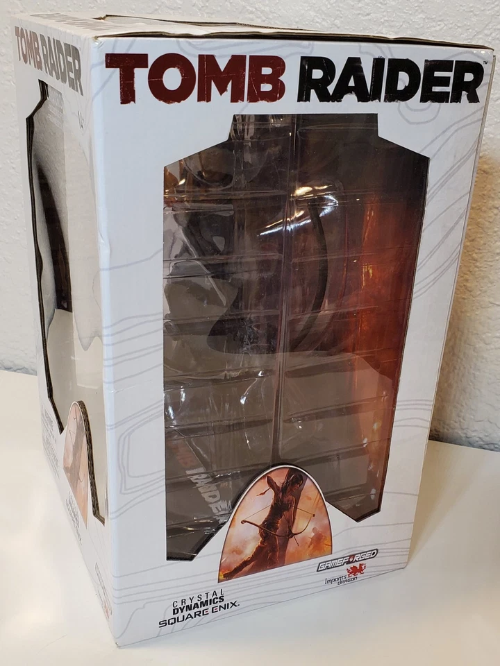 Figura Coleccionable Lara Croft Tomb Raider - Crystal Dynamics Square Enix 2013 Foto 3 de 4