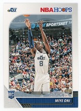 2019 NBA Hoops Holiday Miye Oni Snowflakes Base Rookie !!!