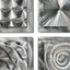 thumbnail 4 - Silver Wall Art Unique Wall Sculpture Set EASY TO HANG Modern Art By Jon Allen