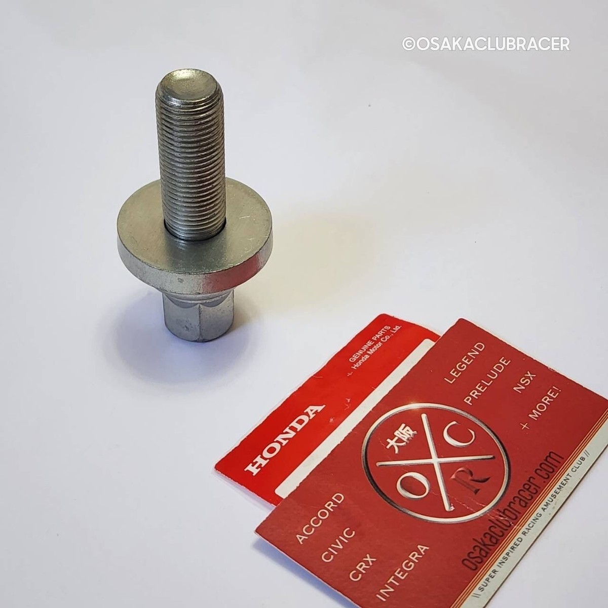 クワ! Genuine OEM Honda Acura Crankshaft Pulley Bolt K-Series 90017-PCX