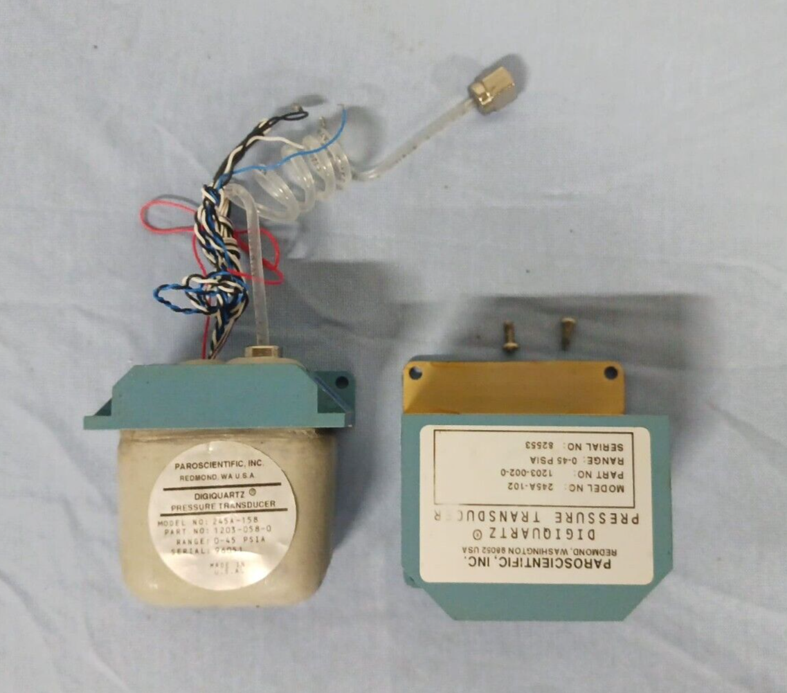 Paroscientific 1203-002-0 Digiquartz Pressure Transducer 0-45 PSIA
