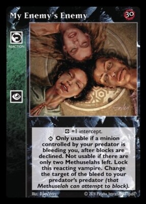 Vtes, Jyhad, Vampire, V5, 30. Jahrestag - Mein Feind x 1