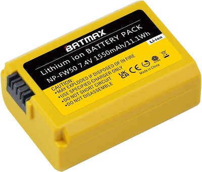 New Batmax Battery Compatible for Sony NEX-3, NEX-3N, NEX-5 NEX-5N Fast Shipping