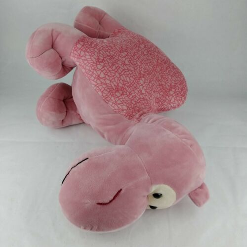 Dan Dee Collector's Choice Dinosaur Friendly Large Pink Plush 24" Long - Picture 2 of 8