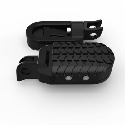 U-shaped Serrated Footrests Forward Pedals Fit For Kawasaki Z900RS