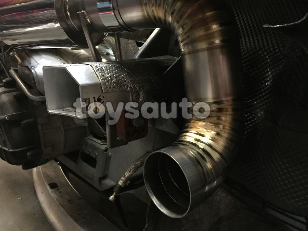 Rev9 18lbs Full Titanium Catback Exhaust + X Pipe for Audi R8 4.2L V8 08-15