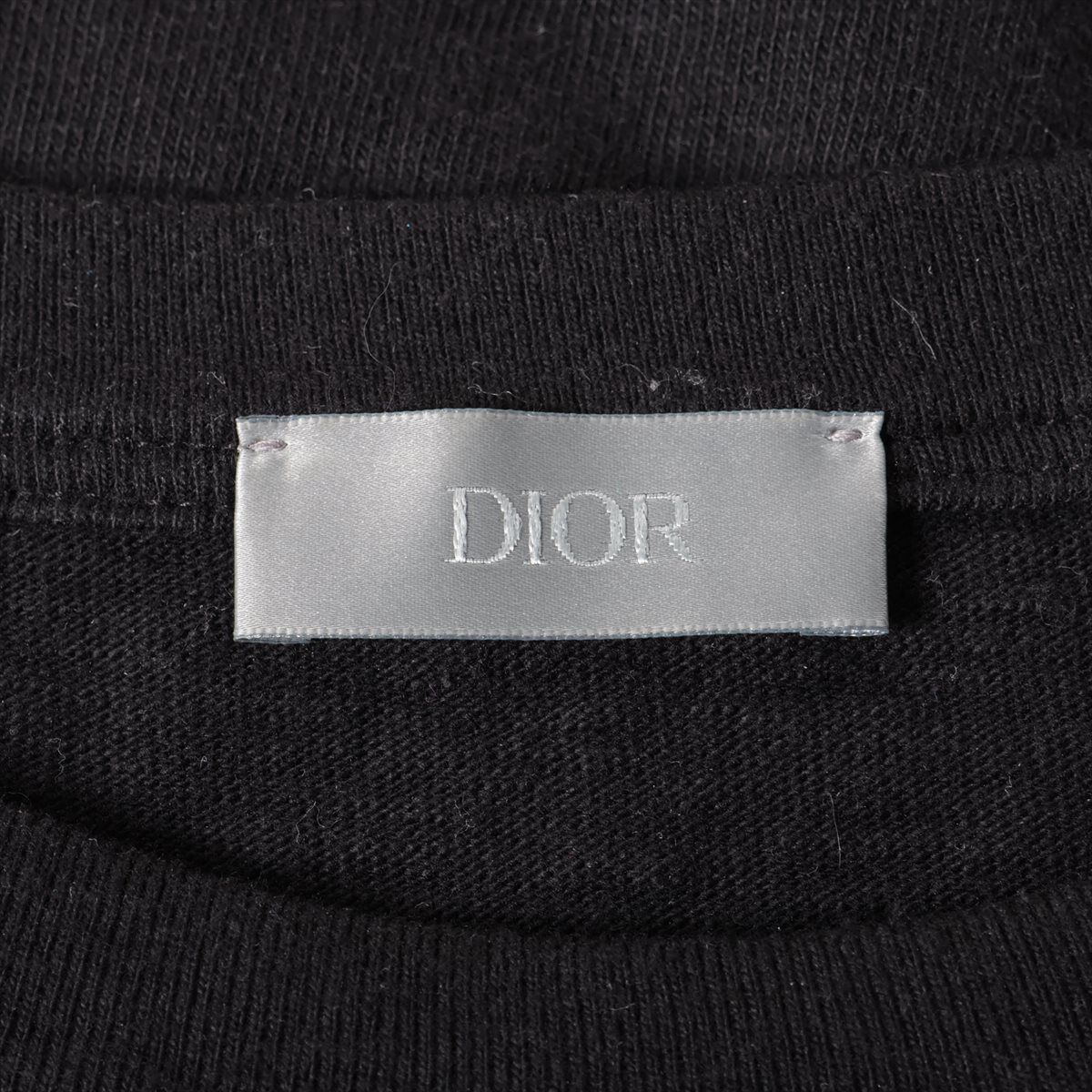 Dior 23 years Cotton T-shirt M Men's Black 393J696I0849 Dior Dior 23 years Cotton T-shirt M Men's Black 393J696I0849 Dior