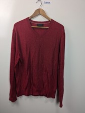 Banana Republic Cotton V-neck Long Sleeve Pullover Sweater Size L