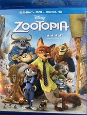 Zootopia Blu Ray DVD Digital HD