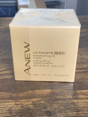 Avon Anew Ultimate Day TRANSFORMING LIFT CREAM ~ OLD FORMULA SPF 15 ~ EXPIRED!