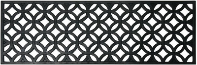 Azteca Indoor Outdoor Stair Treads Rubber Step Mats (6-Pack), 9.75 by 29.75-Inch