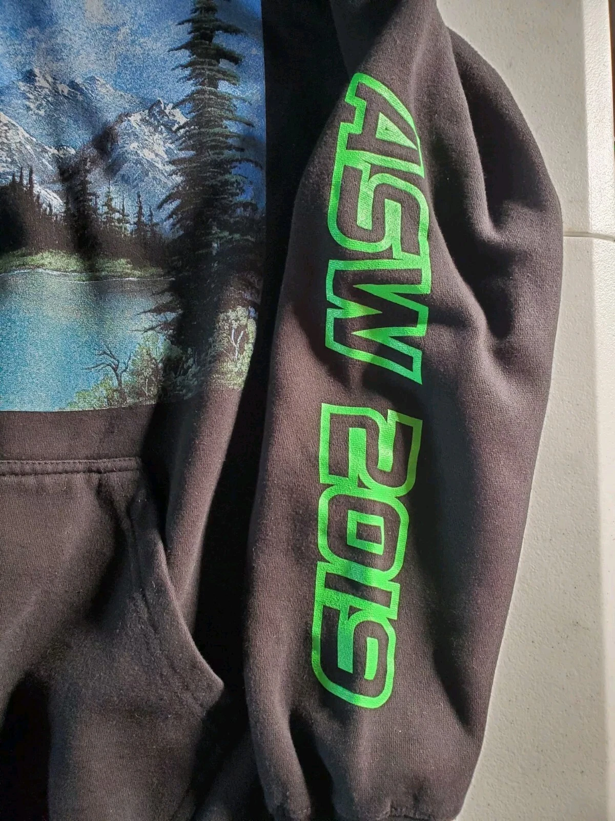 Felpa con cappuccio 2019 ASW ESTREMAMENTE RARA MOUNTIAN DEW x RHUDE RHUIGI STREETWEAR Mtn Dew