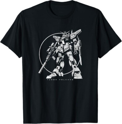 Retro 1980s Anime Mecha Distressed Future Robot Design T-Shirt *NEW* 10 Colors!