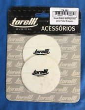 3" POLYESTER PAIR DRUM PATCH FOR SINGLE PEDAL