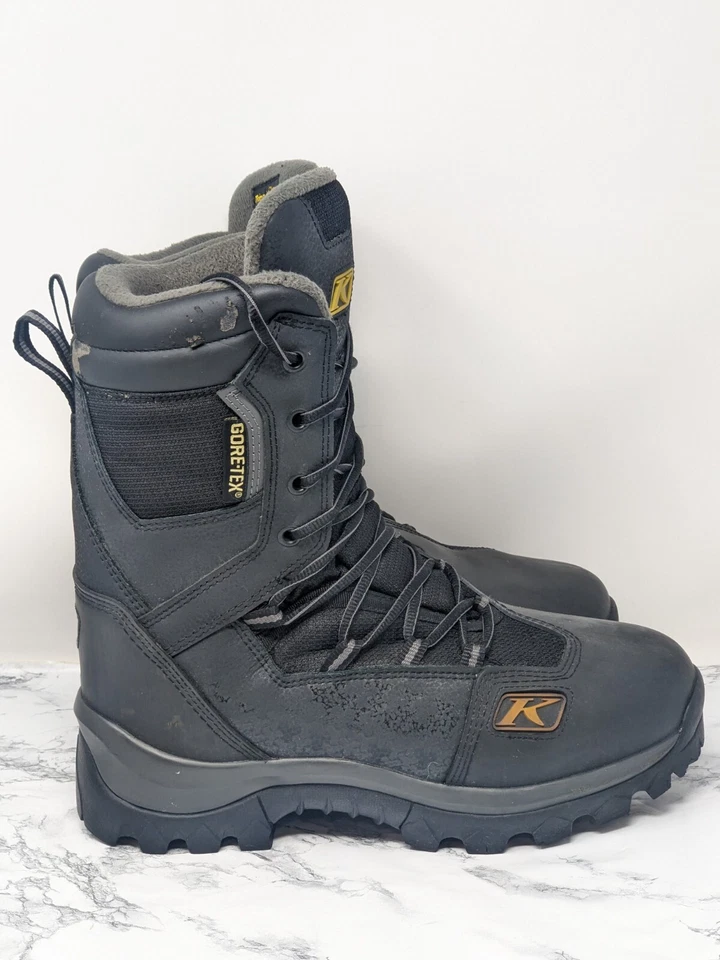 Botas de moto de nieve Klim para hombre 8 Gore-Tex Thinsulate aisladas 3108 adrenalina Foto 2 de 4
