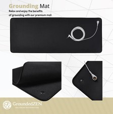 Grounding Mat with connection cord, Premium Quality 27x10"