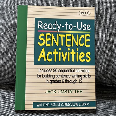 Ready-to-Use Sentence Activities: Unit 2, Includes 90 Sequential Activities