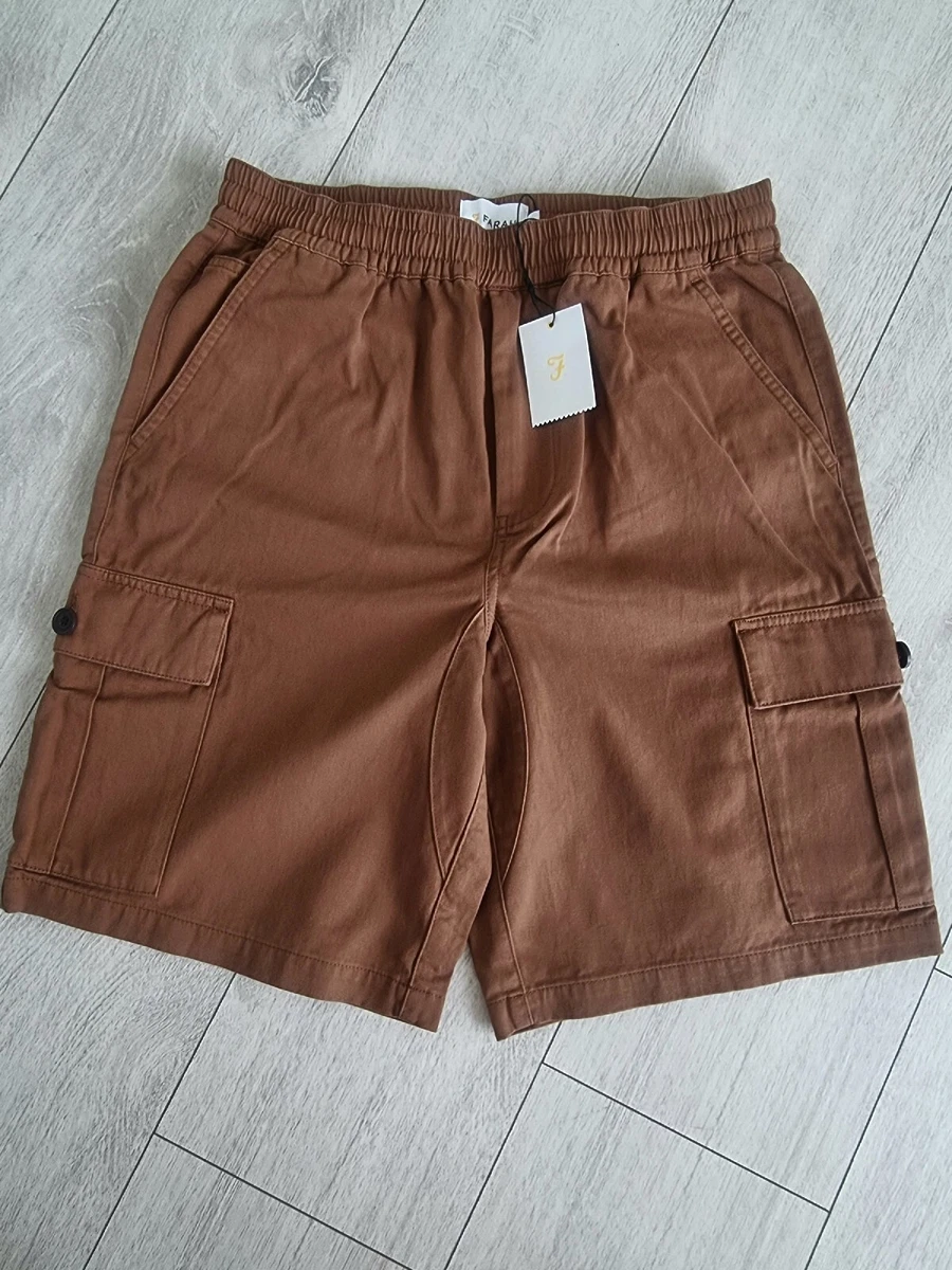 Farah cargo shorts sales