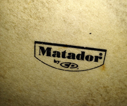 LP Latino Percusión Matador Vintage Bongo Batería Set Ámbar Marrón/Cromo EC - Imagen 7 de 13