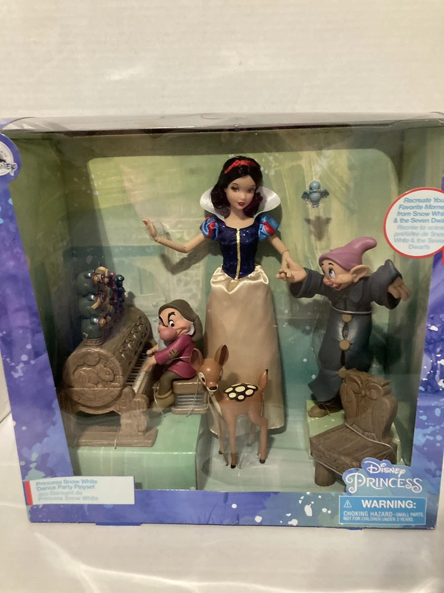 Snow white deals dance party playset