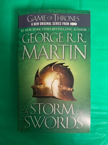 Games of Thrones books- Class of Kings/Feast for Crows & Storm of Swords - Foto 6 di 8