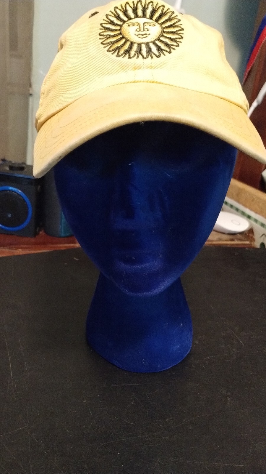 Florida Open Ball Cap Yellow Hat Snapback Baseball Super Rare Zipper Embroidered